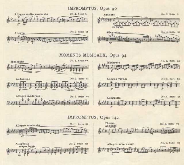 Impromptus
