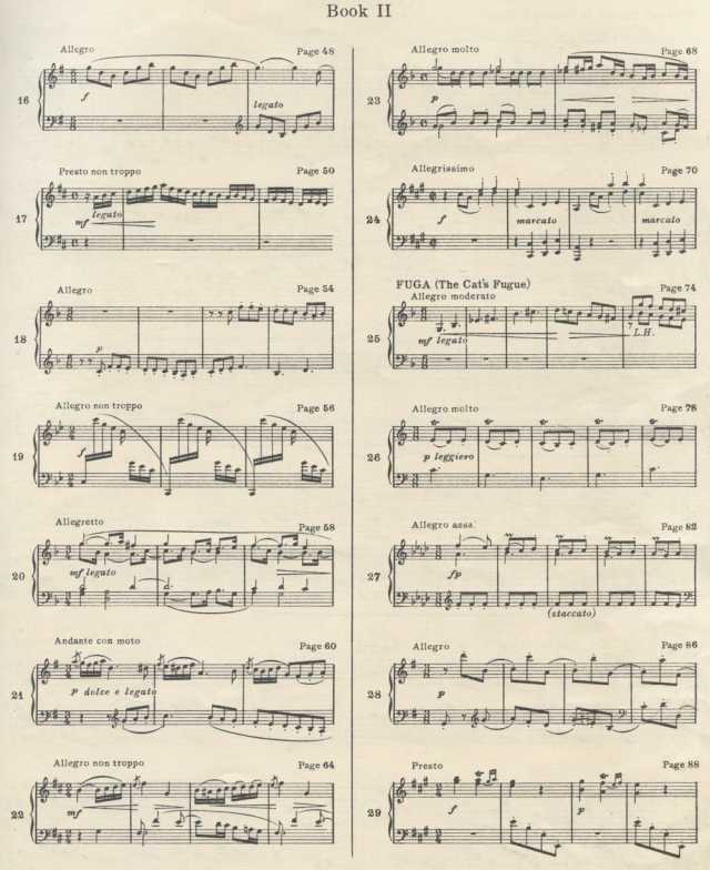 29 Sonatas
