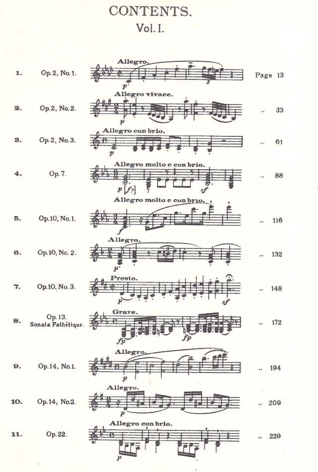 Pianoforte Sonatas