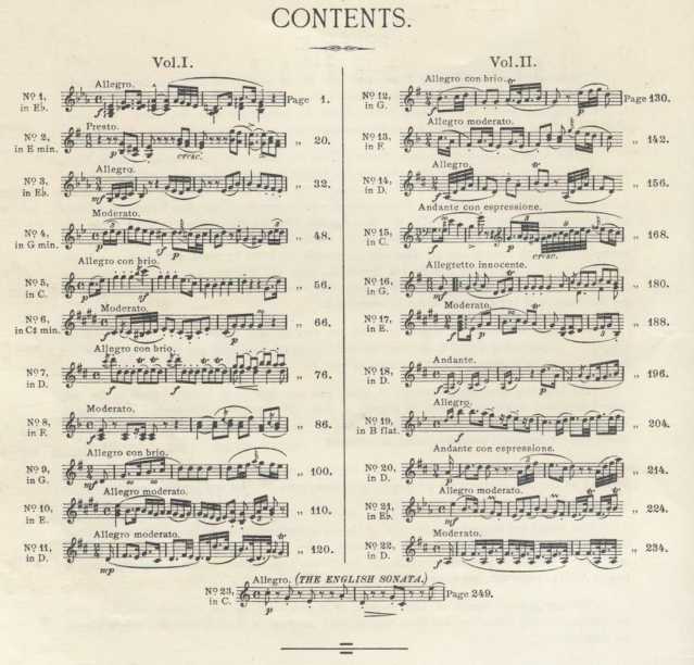 Sonatas